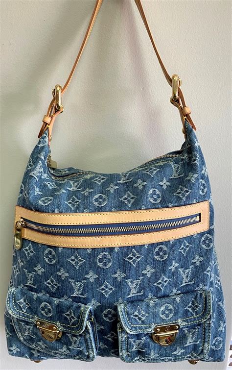 louis vuitton denim monogram|louis vuitton monogram denim baggy.